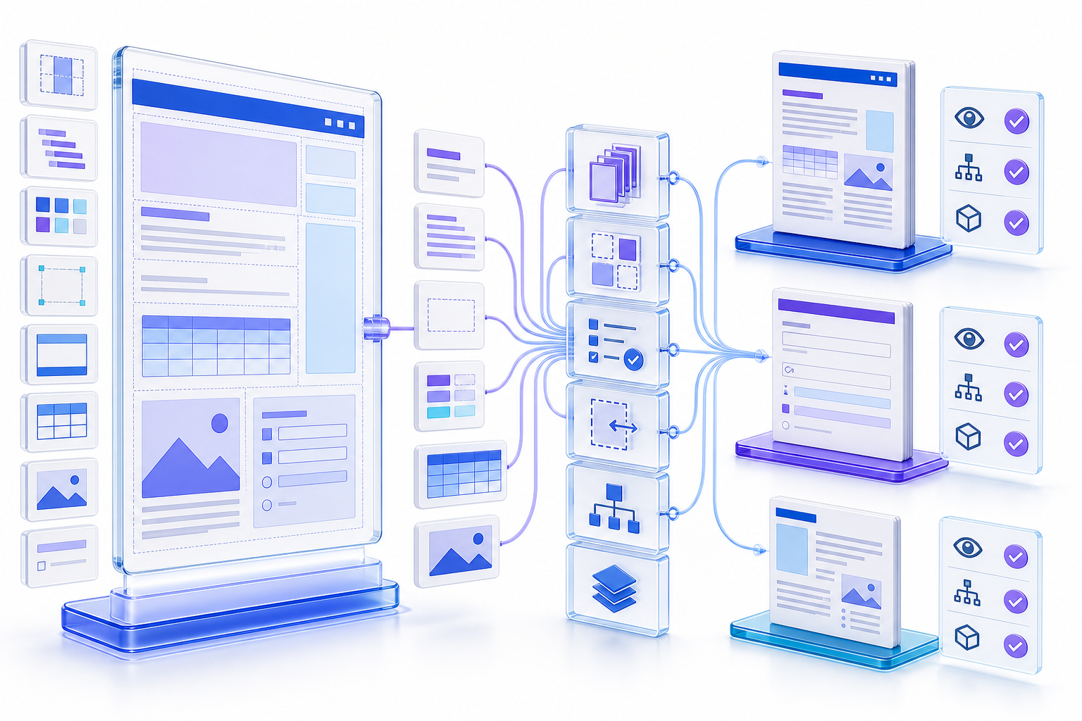 PDF Template 完整指南：设计、生成、测试与维护可复用文档的实用方法与流程主题流程示意图，展示关键步骤、内容结构与最终输出之间的关系